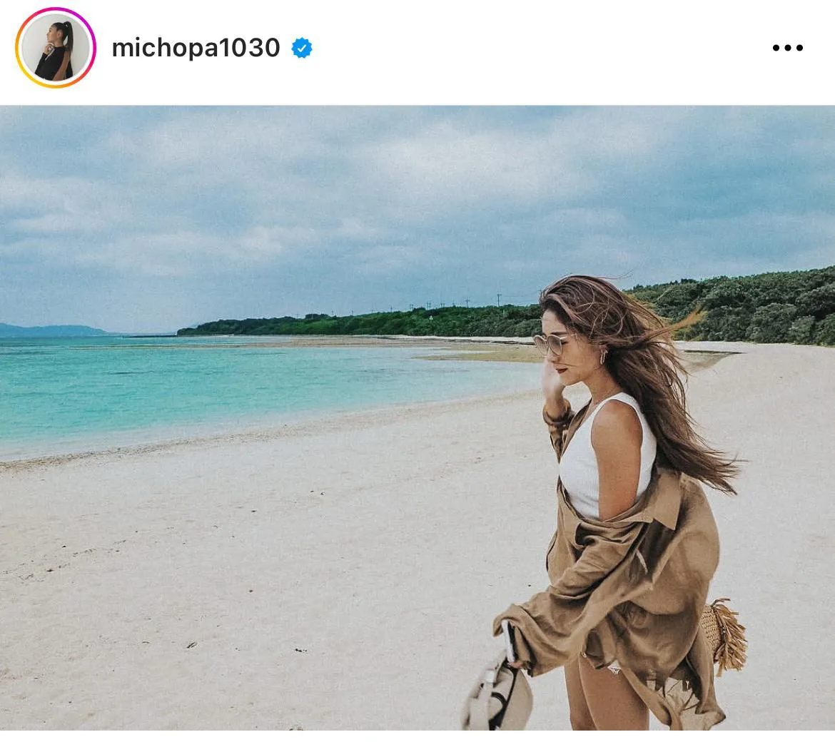 ※池田美優オフィシャルInstagram(michopa1030)より