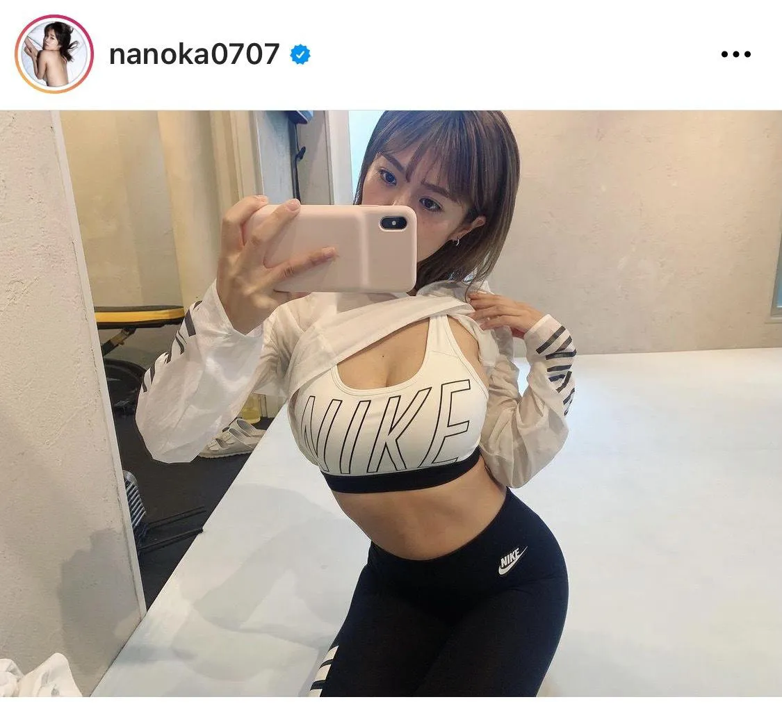 ※菜乃花(nanoka0707)公式Instagramのスクリーンショット