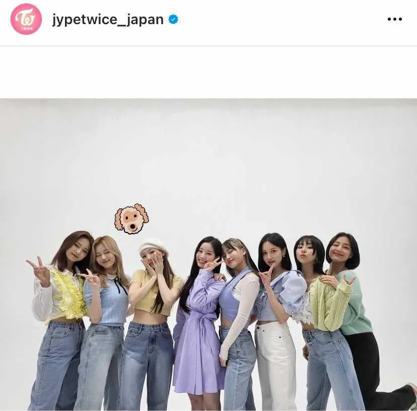 ※TWICE JAPAN OFFICIAL Instagram(jypetwice_japan)より