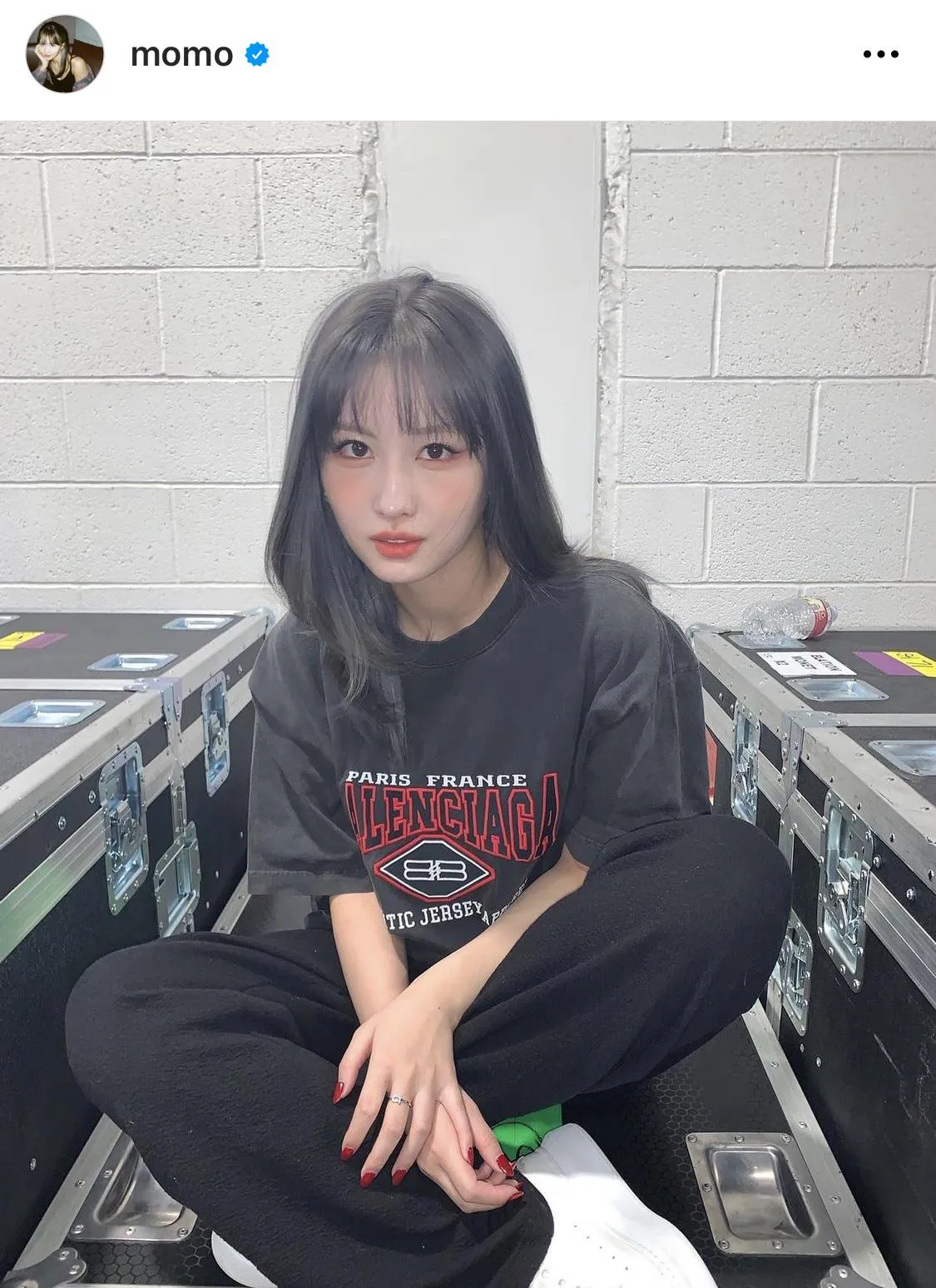 ※モモ公式Instagram(momo)より