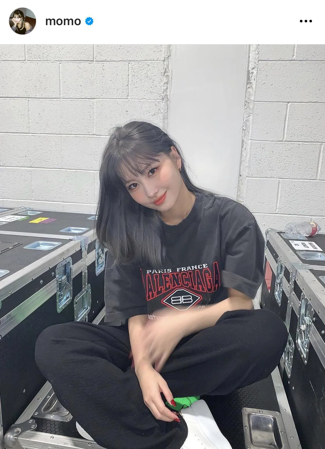 ※モモ公式Instagram(momo)より