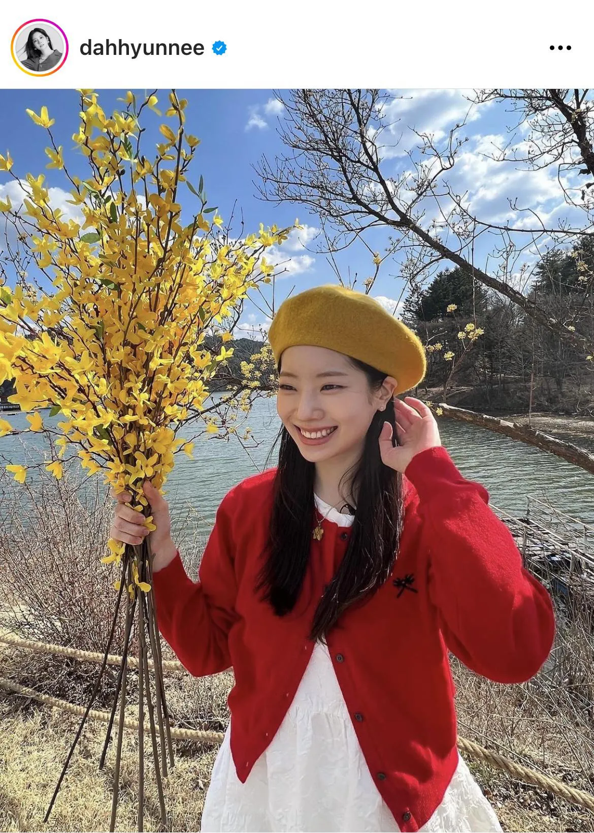 ※TWICE DAHYUN Instagram(dahhyunnee)より