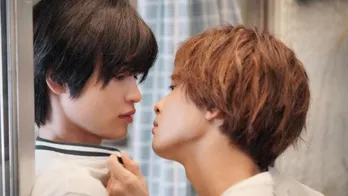 西垣匠“慎太郎”の真っすぐな思いに、今にも泣き出しそうな草川拓弥“湊”「この気持ちは恋じゃない、絶対に違う」<みなと商事コインランドリー>