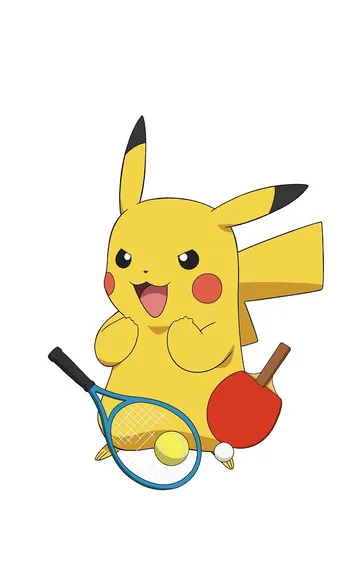ピカチュウが世界卓球&全仏オープンテニスとコラボ!選手を強力サポート