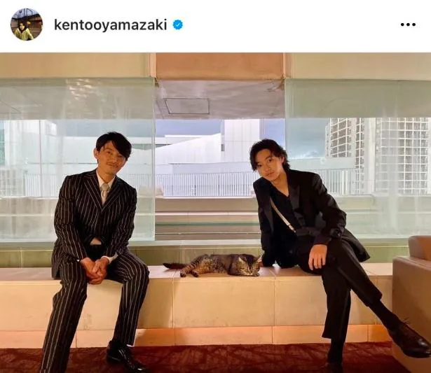 ※画像は山崎賢人オフィシャルInstagram(kentooyamazaki)より