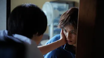 今にもキスしそうな草川拓弥“湊”と西垣匠“慎太郎に「うぎゃぁぁぁぁぁ!!」と言葉にならない声多数<みなと商事コインランドリー>