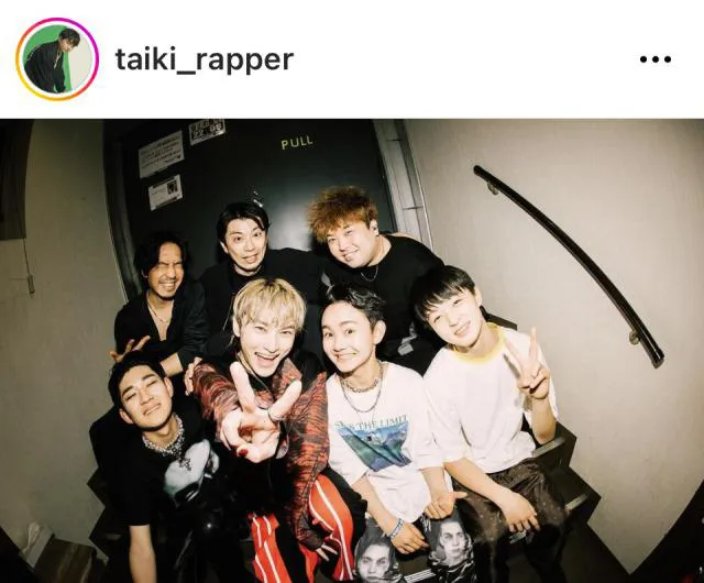 ＊TAIKI Instagram(taiki_rapper)より