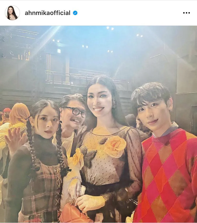 ※アンミカ公式Instagram(ahnmikaofficial)より