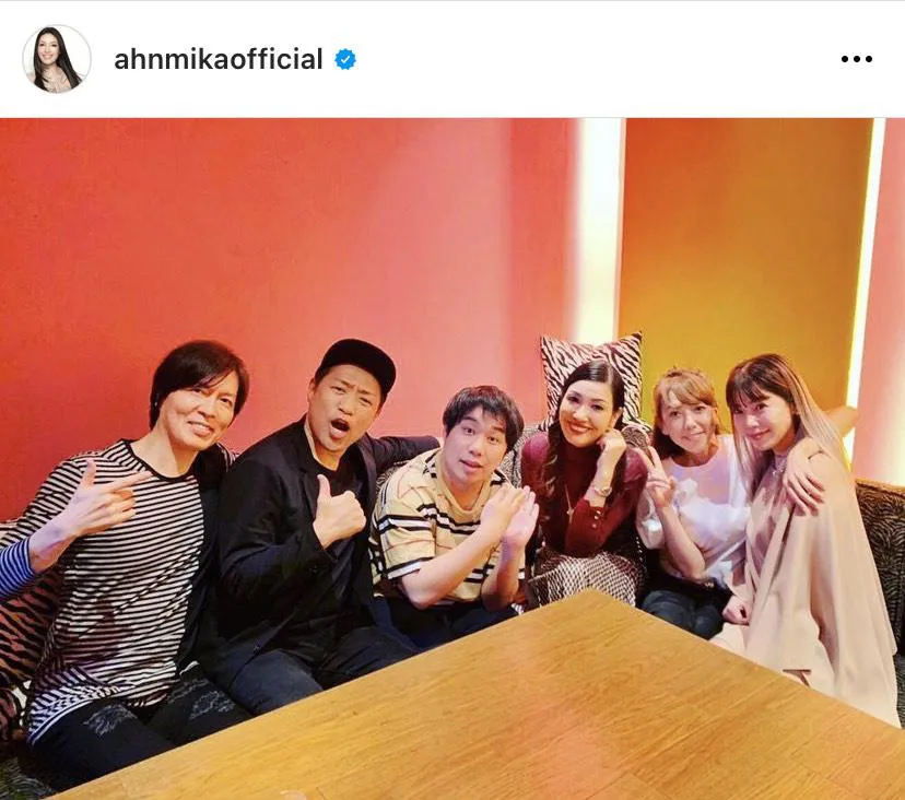 ※アンミカ公式Instagram(ahnmikaofficial)より