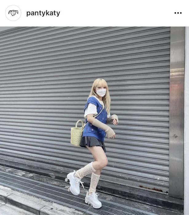 ※画像はKATY(pantykaty)オフィシャルInstagramより