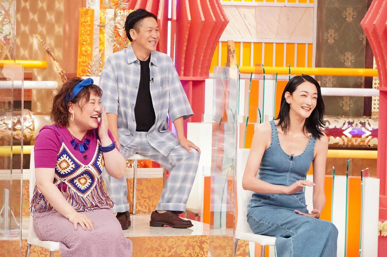 8月3日(水)放送「ホンマでっか!?TV」に出演する川島ofレジェンド、バービー(フォーリンラブ)、冨永愛