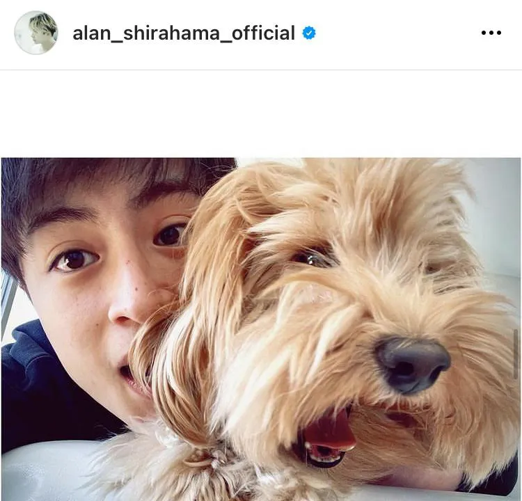 ※白濱亜嵐オフィシャルInstagram(alan_shirahama_official)より