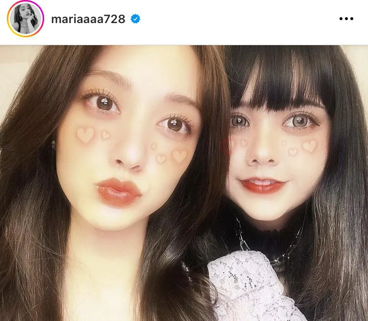 ※谷まりあオフィシャルInstagram(mariaaaa728)より