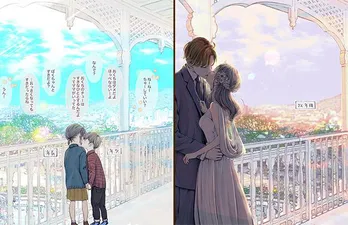 【漫画】「純愛こそ至高」。幼なじみカップルの“ビフォーアフター”漫画が胸キュンすぎて悶絶する人続出