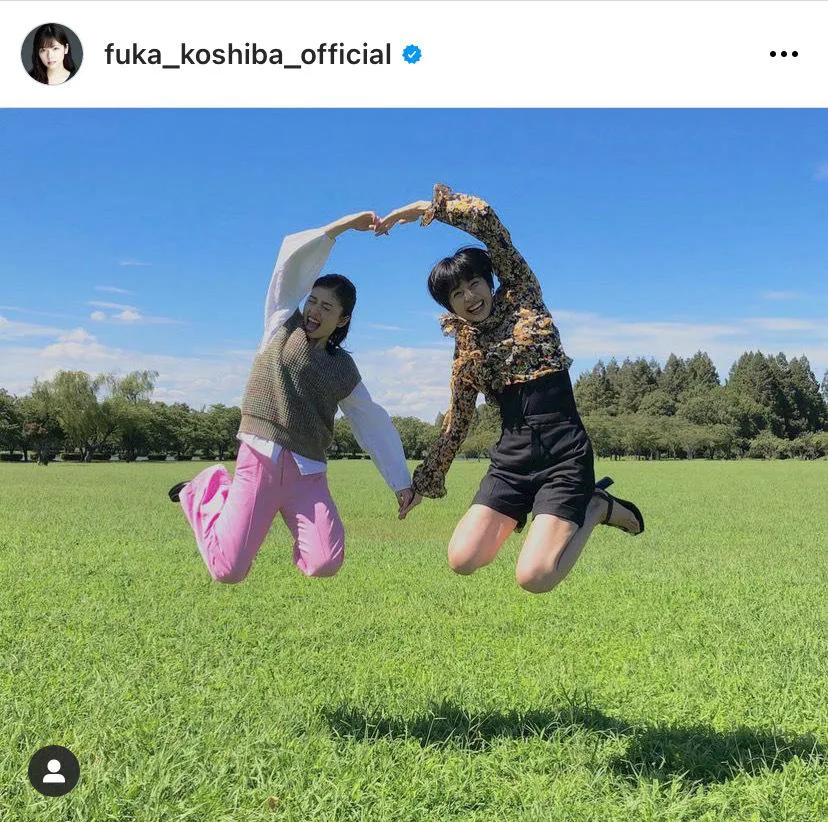 ※小芝風花オフィシャルInstagram(fuka_koshiba_official)より