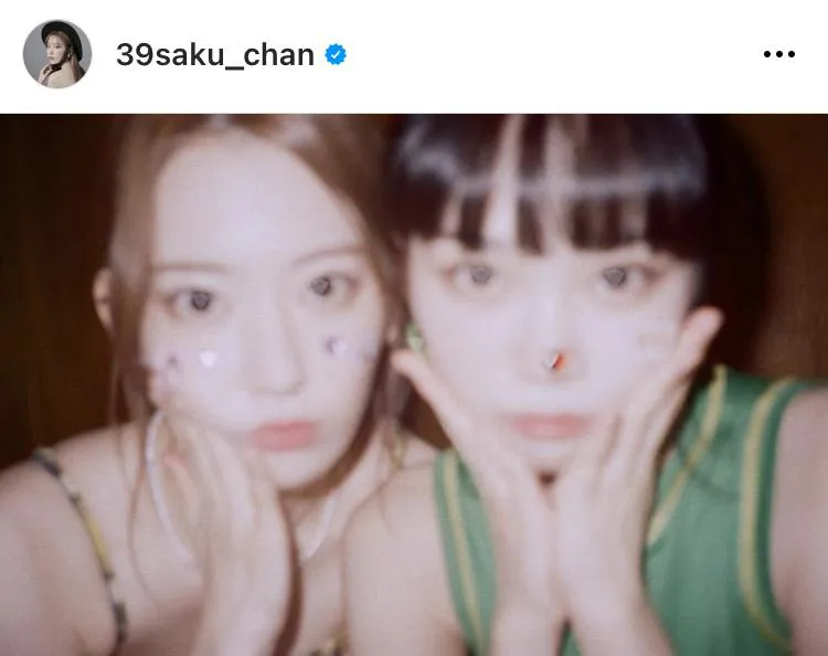  ※宮脇咲良公式Instagram(39saku_chan)より