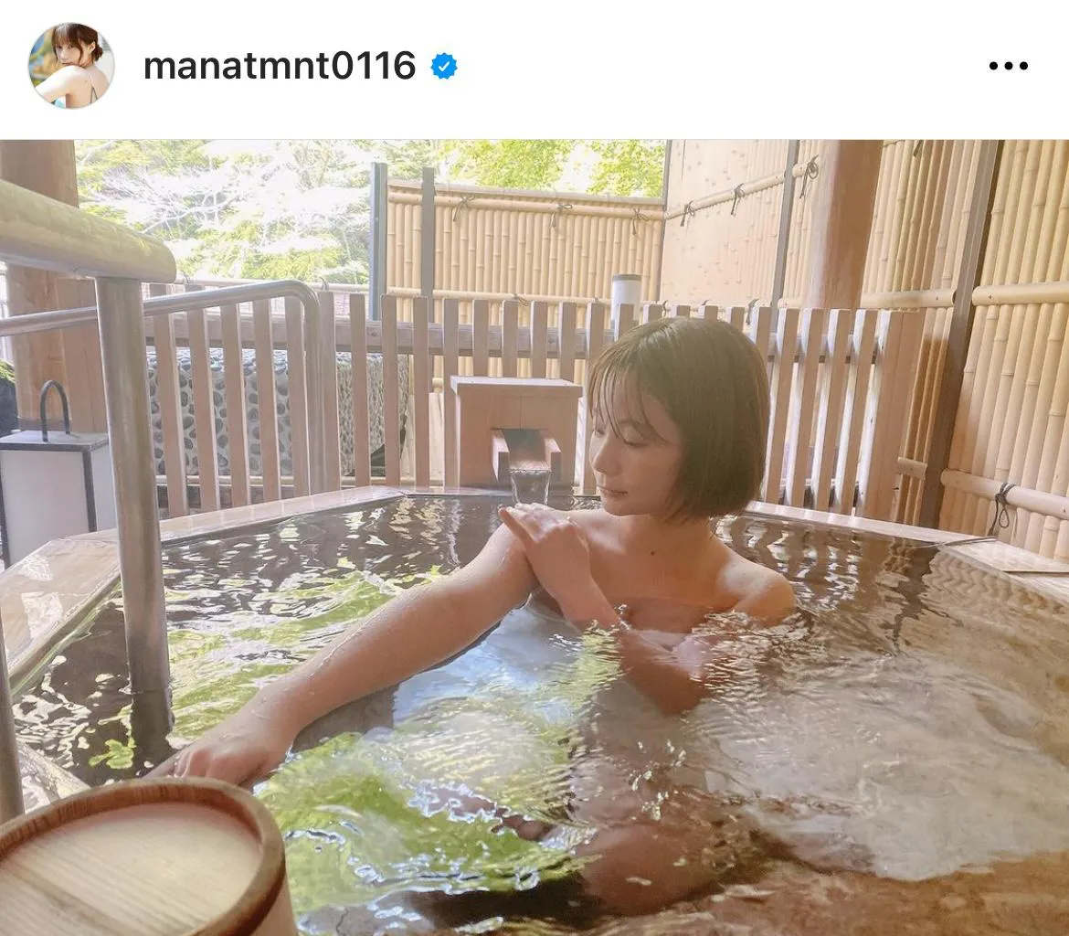 ※真奈オフィシャルInstagram(manatmnt0116)より