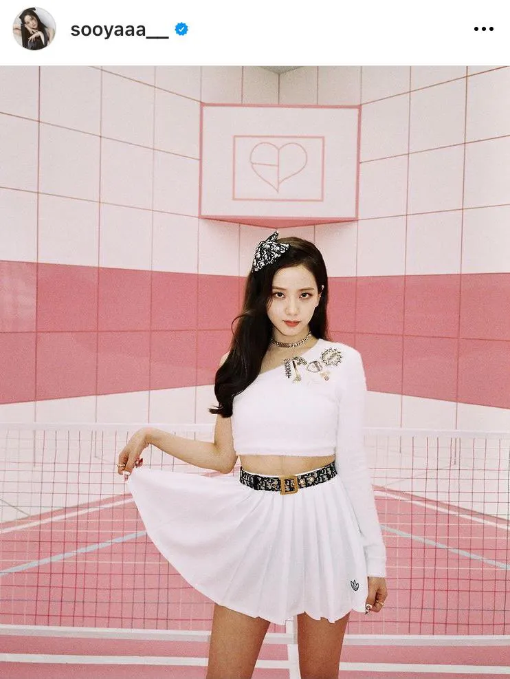 画像・写真 BLACKPINK・ジス、ディオール×ピンクの世界に溶け込んだ