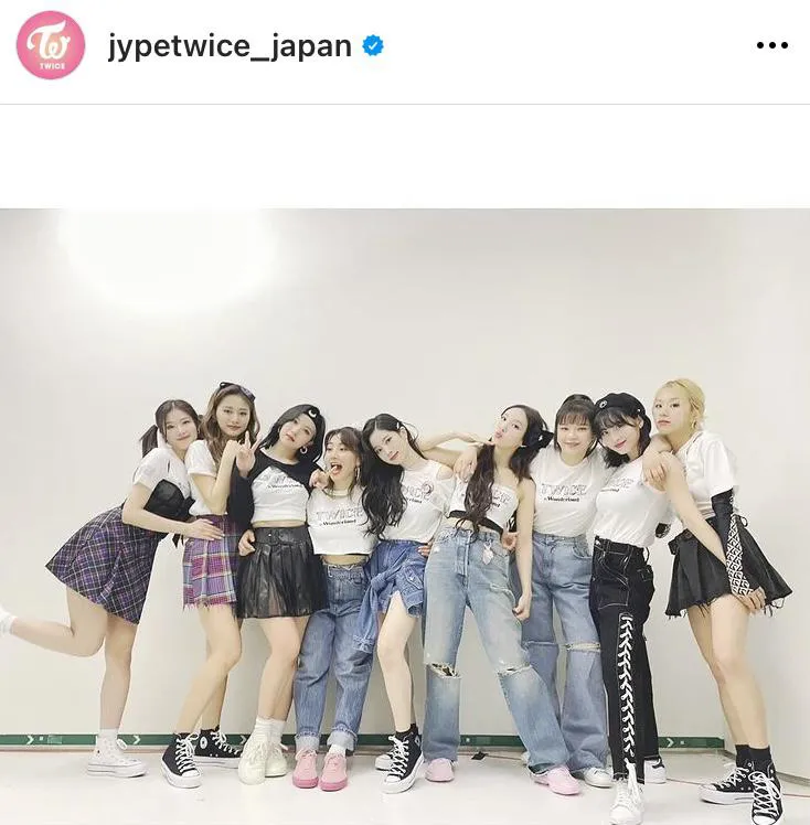 ※TWICE JAPAN OFFICIAL Instagram(jypetwice_japan)より