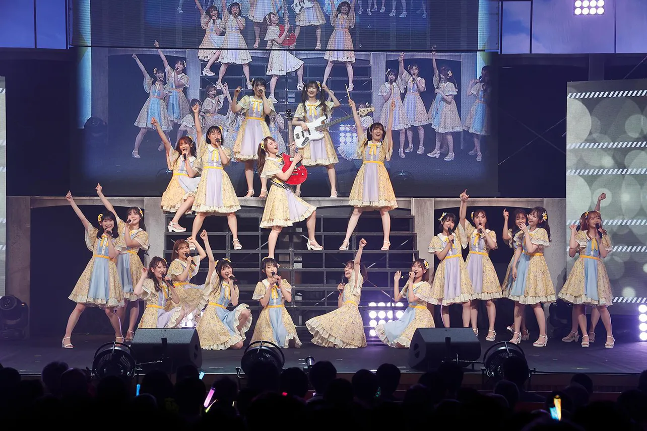 NGT48 1st LIVE TOUR「未完成の未来」東京昼公演より