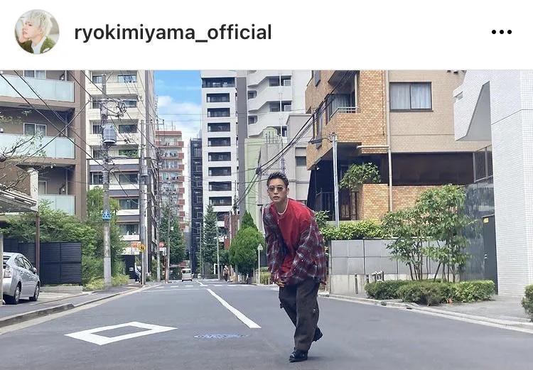 ※画像は三山凌輝Instagram (ryokimiyama_official)より