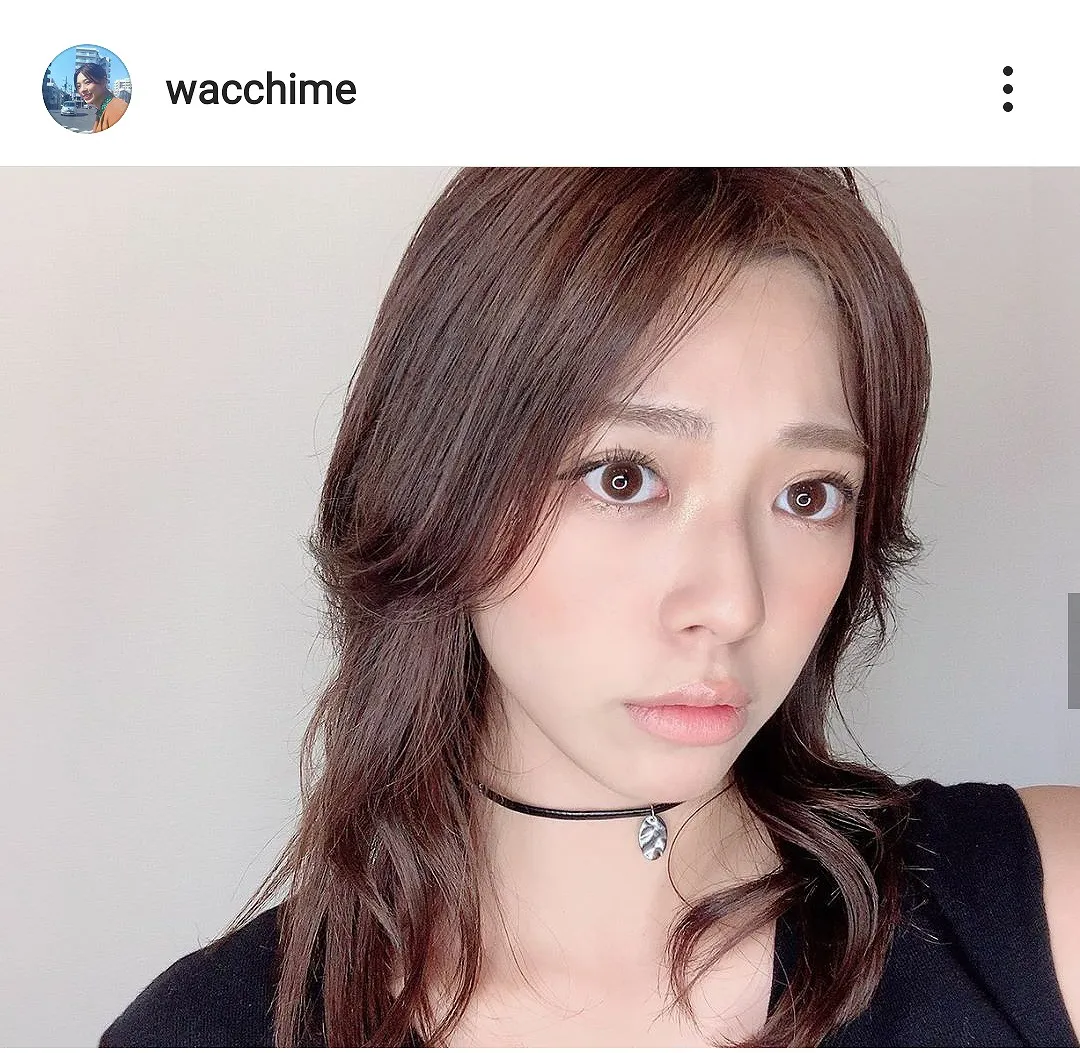 ※画像はわちみなみ(wacchime)公式Instagramのスクリーンショット