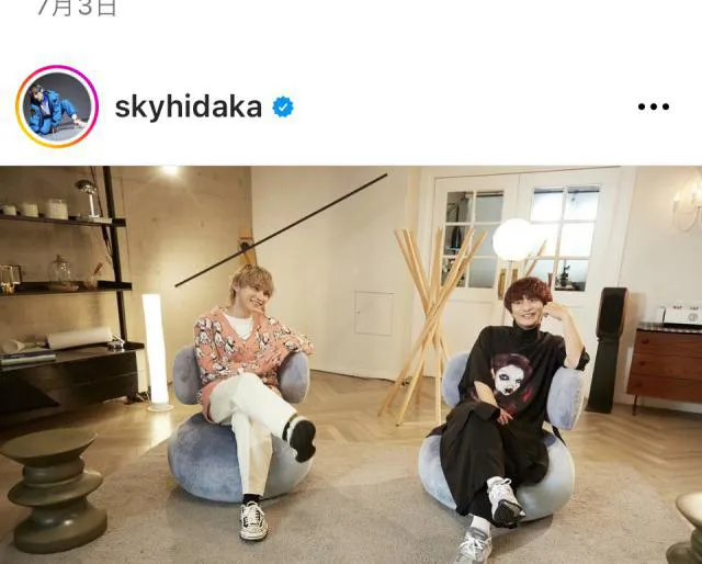 ※画像はSKY-HI公式Instagram (skyhidaka)より