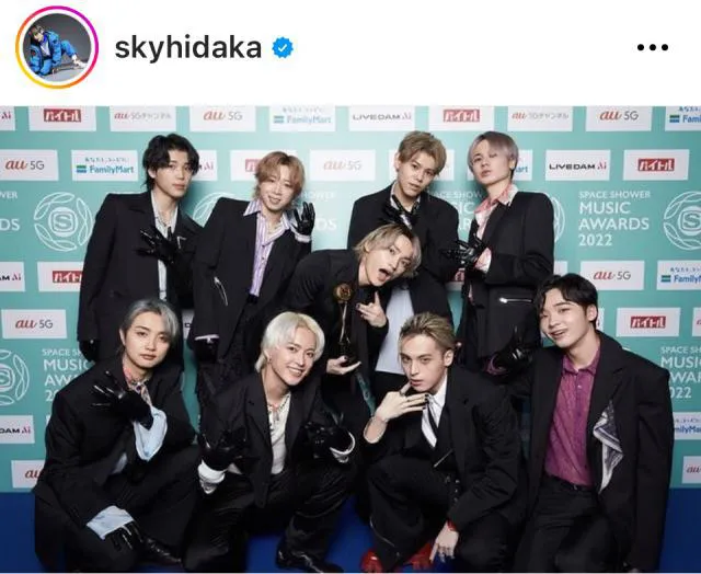 ※画像はSKY-HI公式Instagram (skyhidaka)より