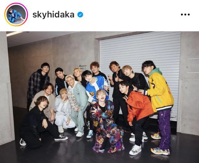 ※画像はSKY-HI公式Instagram (skyhidaka)より