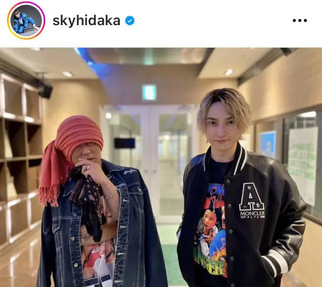 ※画像はSKY-HI公式Instagram (skyhidaka)より