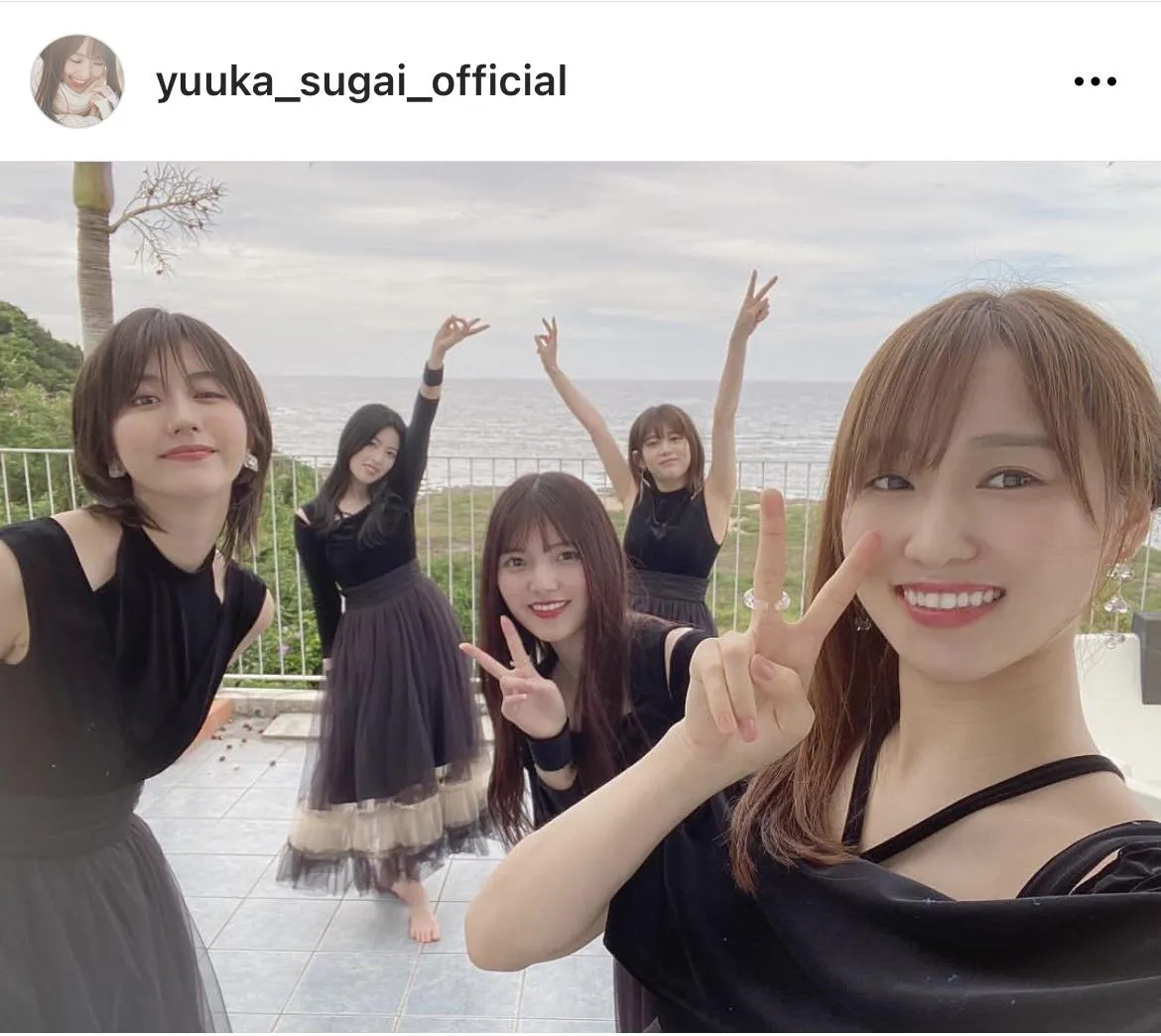  ※菅井友香公式Instagram(yuuka_sugai_official)のスクリーンショット