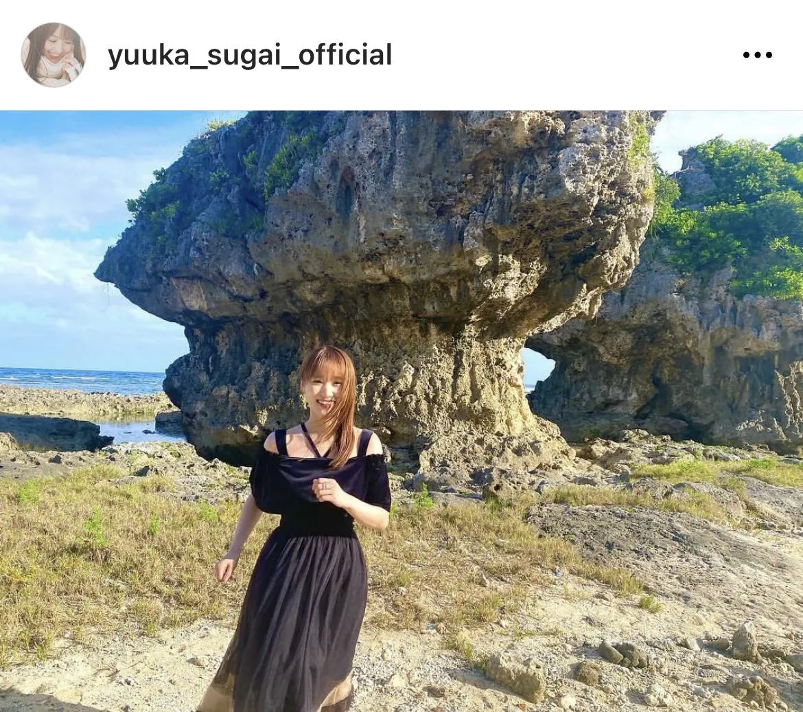  ※菅井友香公式Instagram(yuuka_sugai_official)のスクリーンショット