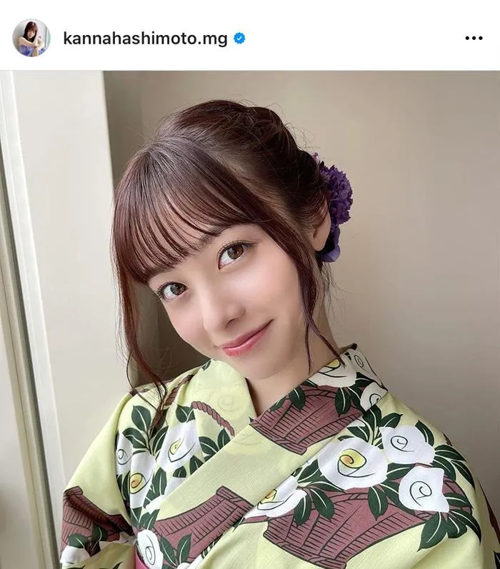 ※橋本環奈マネジャー公式Instagram(kannahashimoto.mg)より