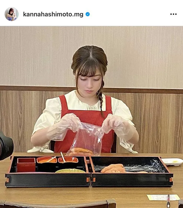 ※橋本環奈マネジャー公式Instagram(kannahashimoto.mg)より