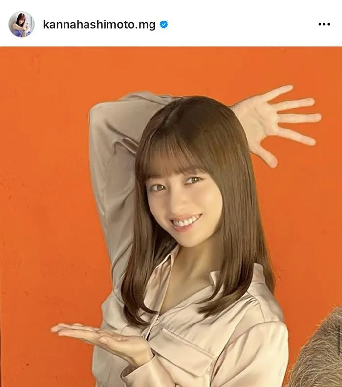 ※橋本環奈マネジャー公式Instagram(kannahashimoto.mg)より