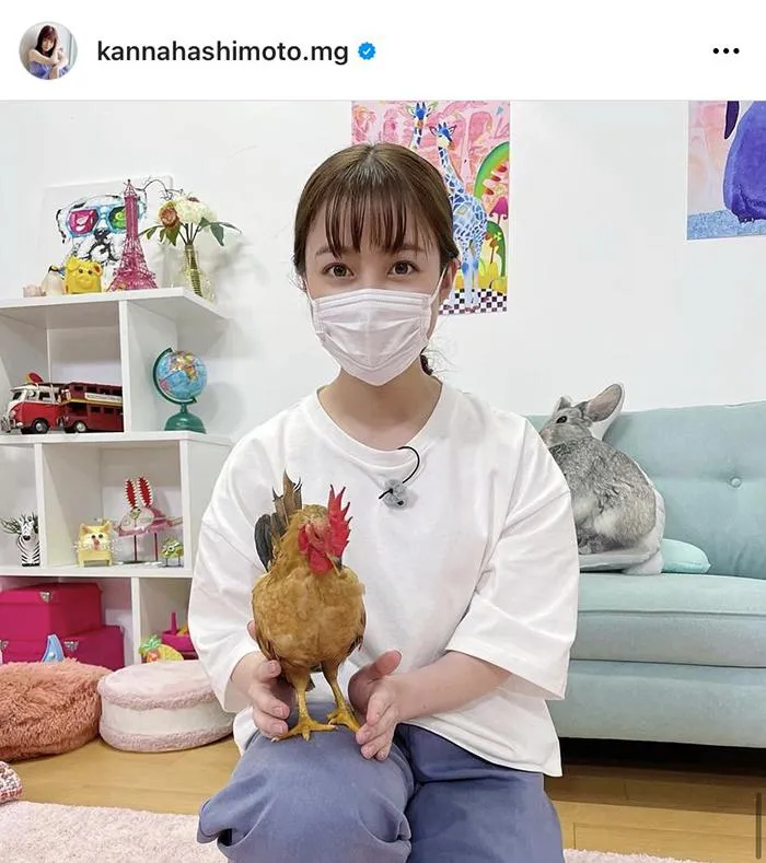 ※橋本環奈マネジャー公式Instagram(kannahashimoto.mg)より