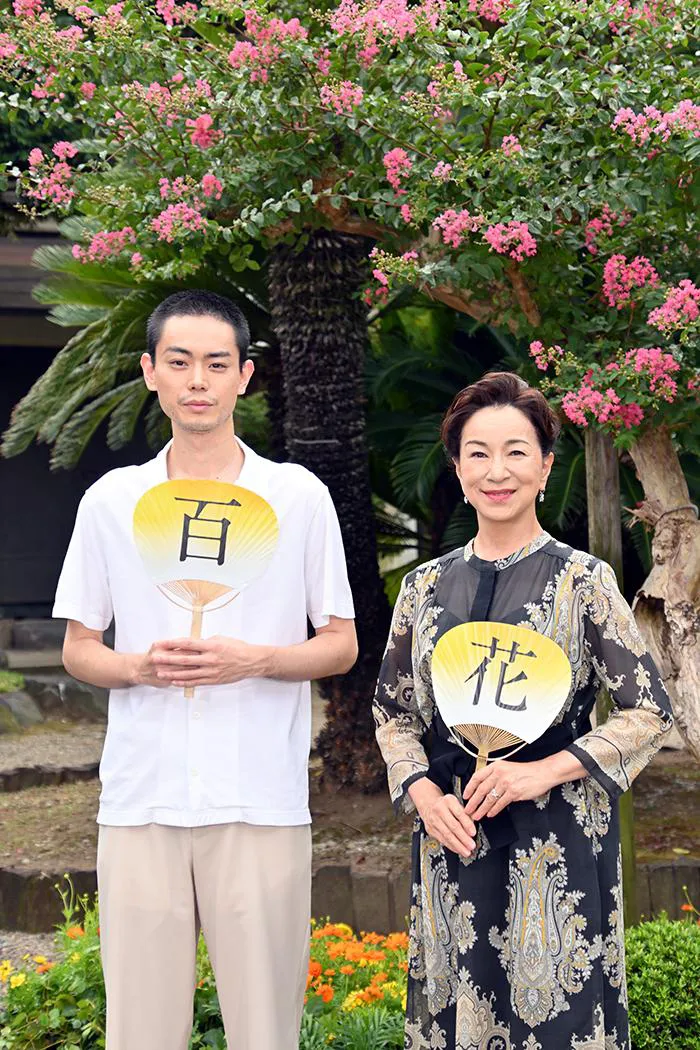 映画「百花」大ヒット祈願イベントより