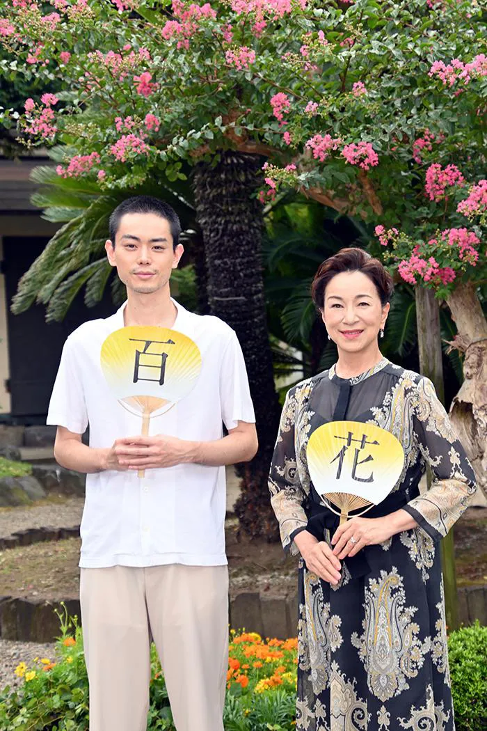 映画「百花」大ヒット祈願イベントより