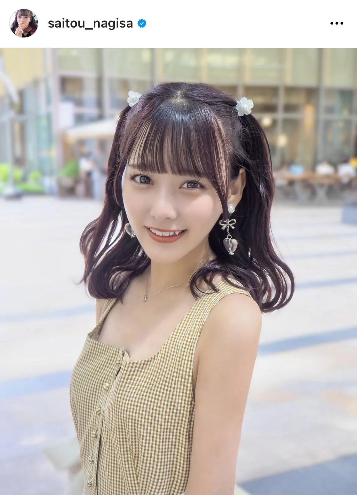 画像・写真 齊藤なぎさ、“彼女感があふれ出す…”爽やかな水色の浴衣を着