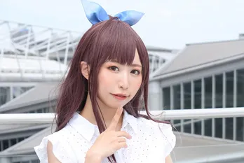 コスプレイヤー・ふれいあ、涼しげな『シャニマス』コスプレ姿…「自分で染めました」