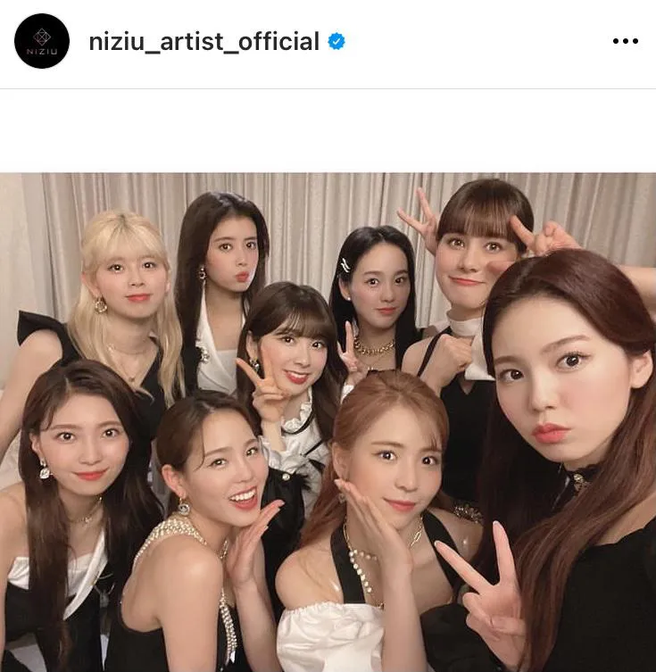 ※NiziU公式Instagram(niziu_artist_official)より