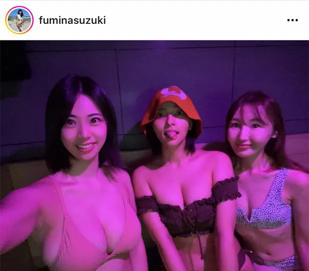 ※鈴木ふみ奈オフィシャルInstagram(fuminasuzuki)より