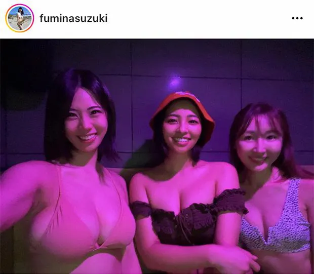 ※鈴木ふみ奈オフィシャルInstagram(fuminasuzuki)より