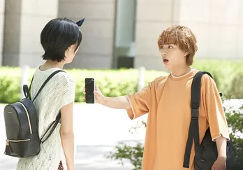 なにわ男子・大西流星“和也”に、工藤美桜“瑠夏”が容赦ない追い打ち「恋人ならお二人でキスしてください」<彼女、お借りします>