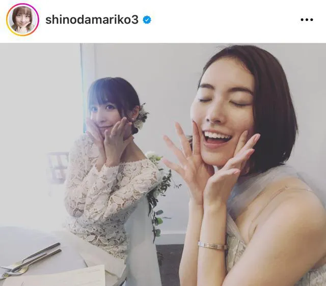 ※篠田麻里子オフィシャルInstagram(shinodamariko3)より