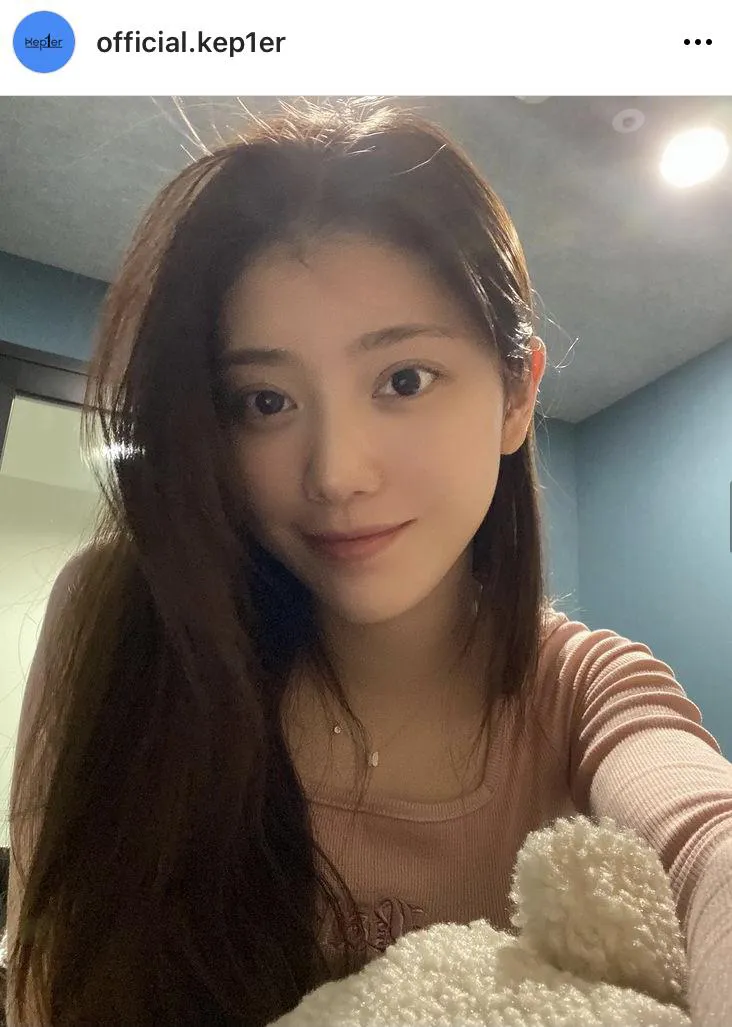 画像・写真 Kep1er・シャオティン、目を奪われる美しさ…赤髪から黒髪へ