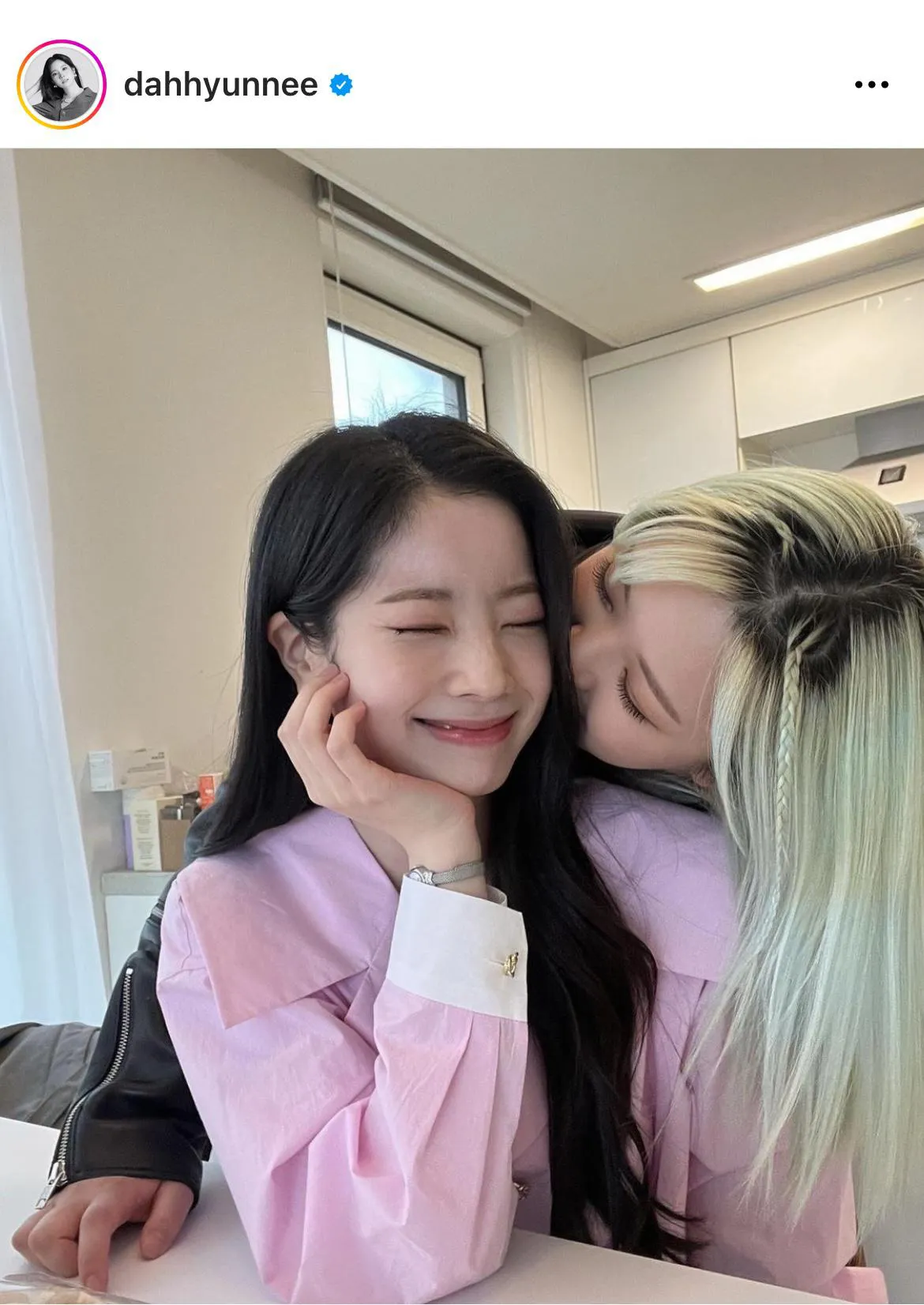 ※TWICE DAHYUN Instagram(dahhyunnee)より