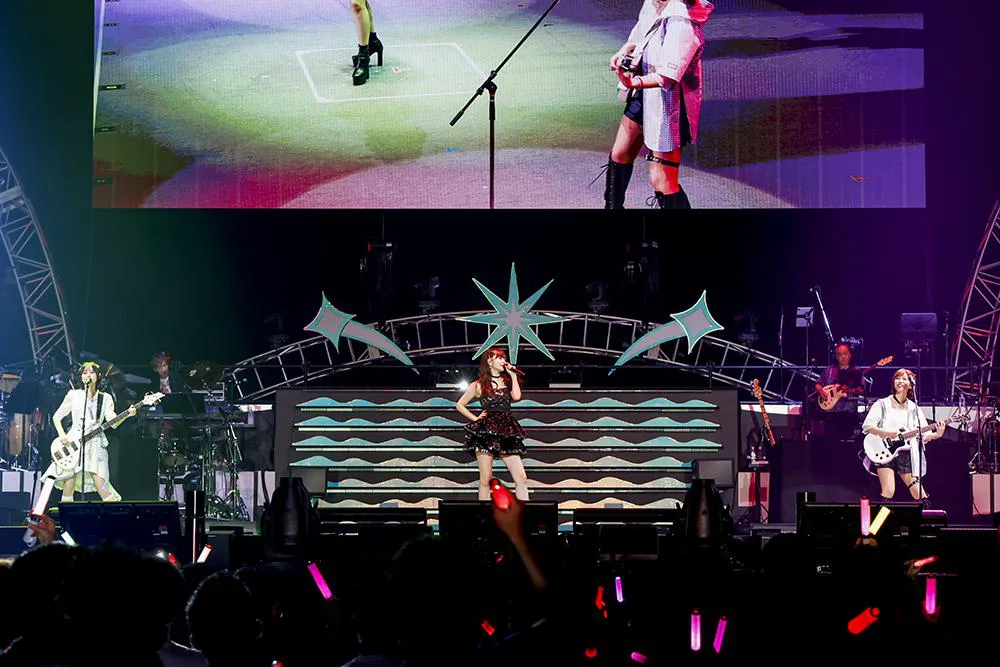 「Animelo Summer Live 2022 -Sparkle-」day1（8月26日)より　鈴木愛理×愛美×中島由貴