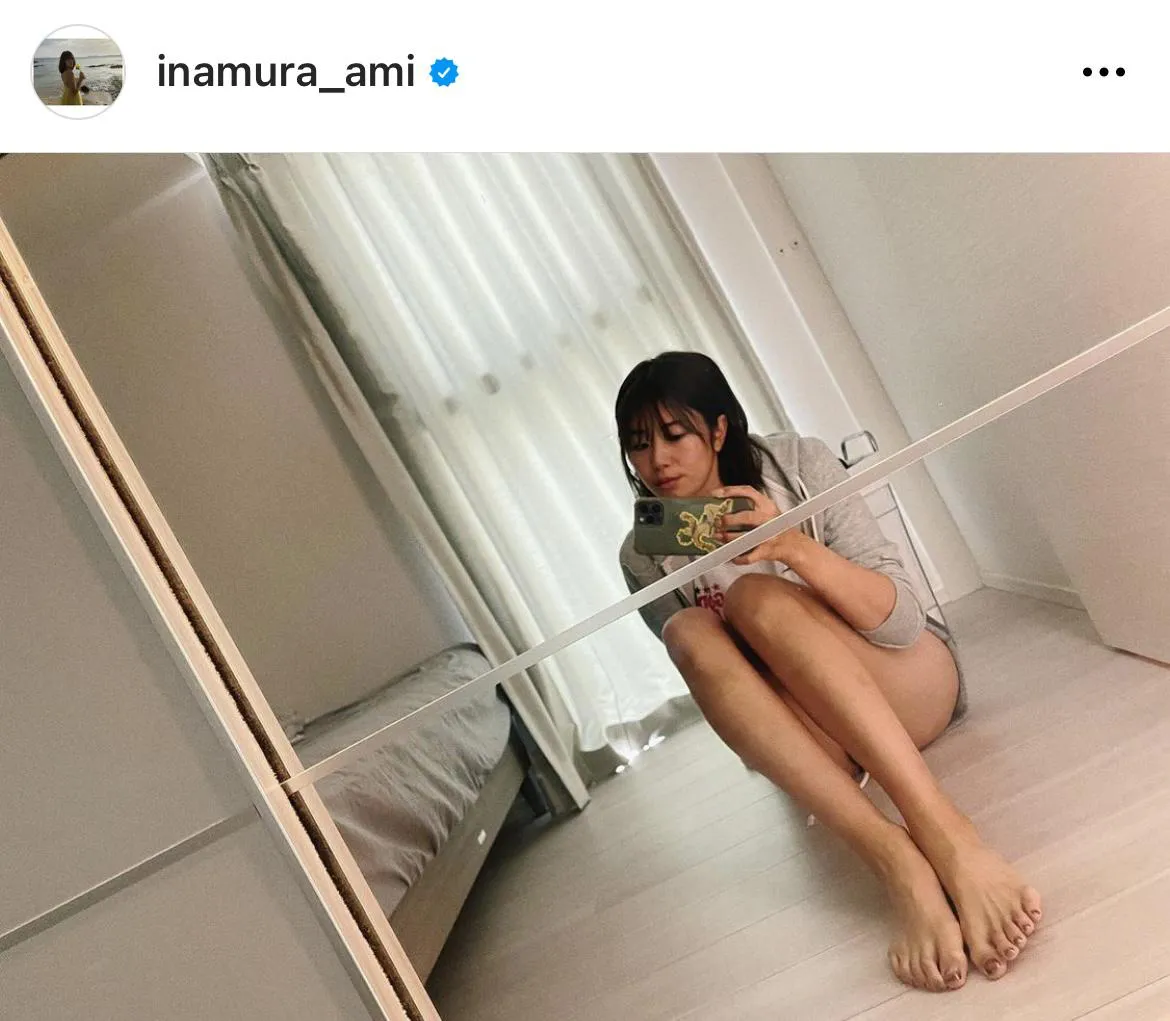 ※稲村亜美オフィシャルInstagram(inamura_ami)より