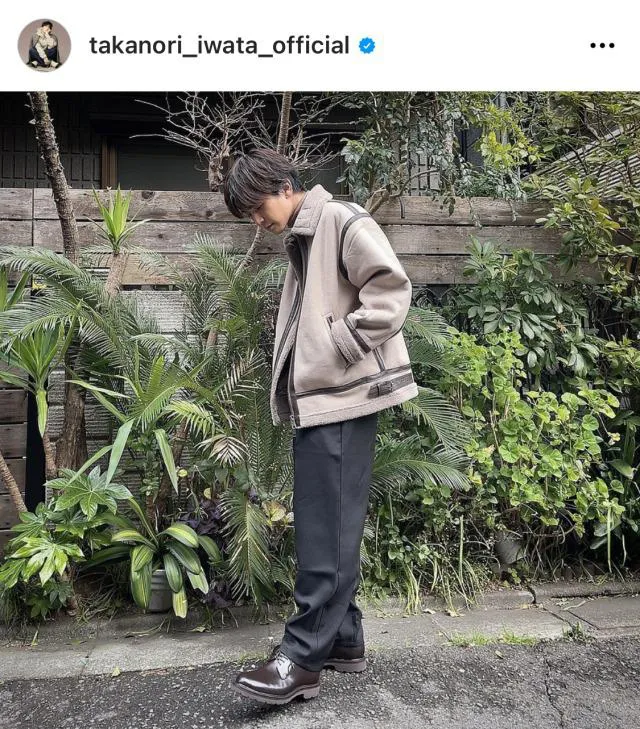 ※岩田剛典オフィシャルInstagram(takanori_iwata_official)より